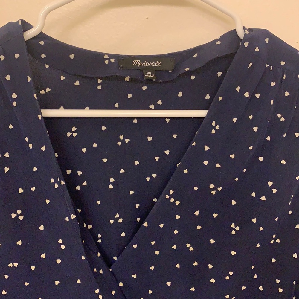 Madewell silk blouse